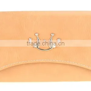 Cute Heart Design pu Leather Female Long Wallet thumbnail-1