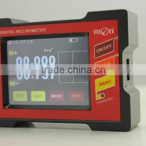 DMI820 Portable Digital Clinometer With Touch Screen 0.005deg Precision In Full Range +/-15deg USB1.1 Connection thumbnail-2