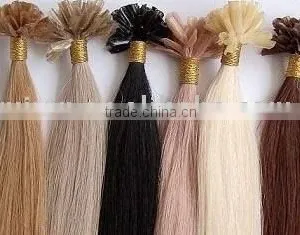 Silky Straight Nail-tip Hair Extension/nail-tip Human Hair/hair Products/hair Extension thumbnail-1