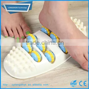 Foot Massager Hardwood Acupressure Rub Roller Body Massage Treatment thumbnail-3