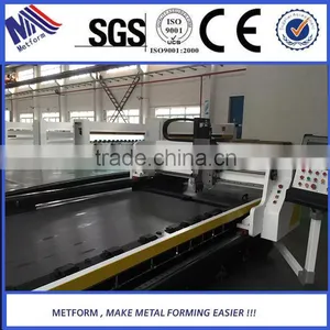 CNC Pneumatic V-groove Steel Cutter,bender Stainless Steel Plate V-grooving Machine thumbnail-1