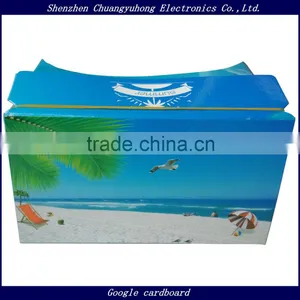 China Suppliers Christmas Gift Create Your Own Brand Paper Eclipse Glasses 3D Xxxx Video Glasses Google Cardboard Vr Supplier's Choice thumbnail-2