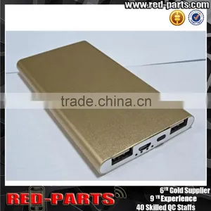 Hot Selling Products in USA 2015 Ultrathin 6000mAh Dual USB Portable Power Bank External Battery Backup Charger thumbnail-2
