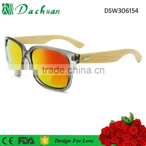 2016 New Italy Design ce Bamboo Sunglasses Factory thumbnail-4