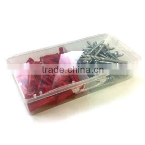 Plastic Plug Wall Anchor 201pc Hardware Assorted Kit thumbnail-6