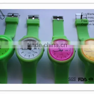 Jelly Candy Color Silicone Watches thumbnail-2