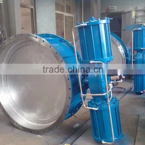 Dn1500 Pneumatic Actuator Butterfly Valve thumbnail-1