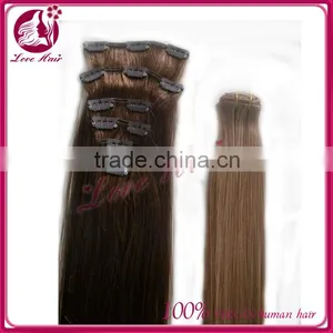 Cheap 100% Human Hair Clip in Hair Extension thumbnail-1