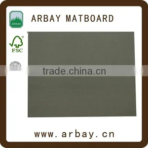 Wholesale 2.0mm White Core Linen Uncut Matboard for Decorative Photo Frames thumbnail-4
