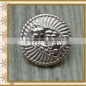 Factory Wholesale Metal Look Plastic Buttons for Garment thumbnail-1