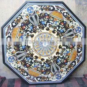 Italian Inlay Marble Table Top thumbnail-1