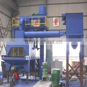 H I C BOX Pipe Plate Steel Sand Blasting Shot Blasting Machine thumbnail-1
