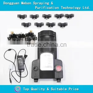 Cycle Timer 60 Seconds ON+20 Seconds OFF Low Pressure Fog System,19 Nozzles Fine Mist System thumbnail-1