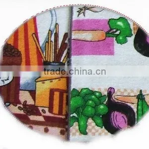 Printed Cotton Kitchen Oven Mitts Set With Towel and Pot Holder Bulk Buy From China thumbnail-4