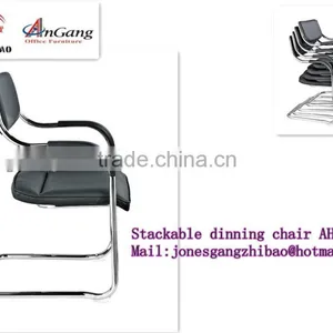 Fashion Leather Office Stacking Reception Chair AH-33 thumbnail-1