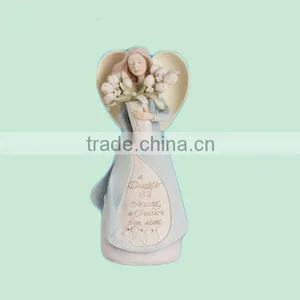 Beautiful Customized Lovely Daughter Western Angel Figurine thumbnail-1
