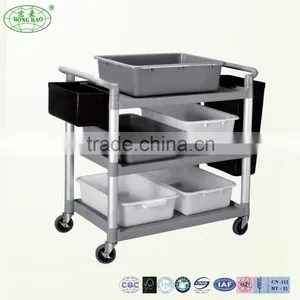Hotel Dining Car,Double Stainless Steel Dining Car Equipment thumbnail-2