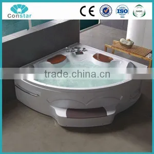 Computer Control Whirlpool Massage Bathtub With Seats and Stair thumbnail-1