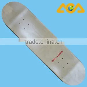 Skateboard Parts Good Quality 7 Ply Canadian Maple Old School Skate Board Deck thumbnail-1