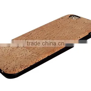2016 New Arrival Wood Cork Case for Cell Phone Cover Leather for Iphone 6 thumbnail-5
