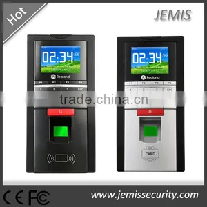 2.4'' Colorful LCD Screen Realand Biometric Rfid Card TCP/IP Fingerprint Access Control System thumbnail-1