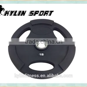 Olympic Rubber Plate With 3 Handles Qj-wp033 thumbnail-1