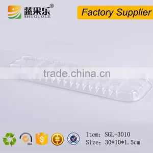 Disposable Plastic Blister Asparagus Packing Tray thumbnail-5