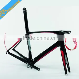 Free Shipping 2015 Newest Multi-color Carbon Fiber Road Bike Frame Chinese Bicycle Frame Road Carbon Frame Size XS/S/M/L/XL thumbnail-6