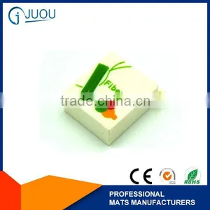 3D Rubber House Shaped Keychain thumbnail-1