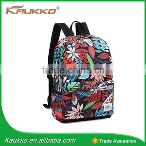 2016 New Design Bag Promotion Cheap Customized Nylon School Backpack thumbnail-3