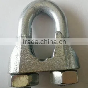 DIN741 Malleable / Stainless Steel Rigging Wire Rope Clip, u Clamp thumbnail-1