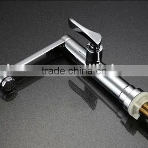 Fashionable Brass Chromed Single Handle Bath Mixer Taps, Faucet Bathroom Basin Tap thumbnail-2