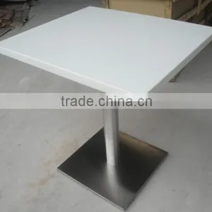 High Gloss White Acrylic Artificial Stone Table Tops/restaurant Dining Table thumbnail-1
