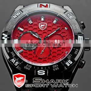 Analog Mens Waterproof Quartz Chrono Sport Watch SH082 thumbnail-1