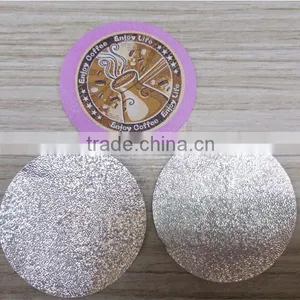 Blank/Customize Printing Disposable Foil Lids for 2.0 K-cup thumbnail-1