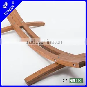 Jungle Rocking Arc Wood Hammock Chair Stand thumbnail-2