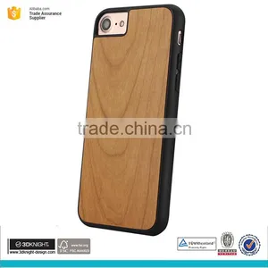 Wood and TPU Mobile Blank Phone Case for Iphone 7 thumbnail-5