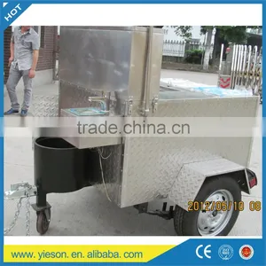 Stainless Steel Hot Dog Vending Carts for Sale thumbnail-4