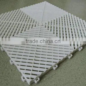 Hot Sell Dewatering Reduce Noise Antiskidding PP Mat For Garage thumbnail-2