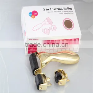 Personal Use Derma Roller Titanium 3 In1 Derma Roller Micro Needle Roller System thumbnail-1