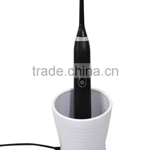 W-08 37000 Vibration Frequency Cup Wireless Charging Ultrasonic Toothbrush thumbnail-1