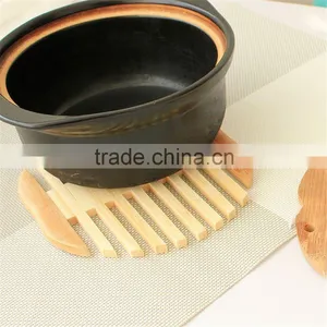 High Quality Promotional Cheap Heat Cup Hot Kitchen Bamboo Pot Holder thumbnail-2
