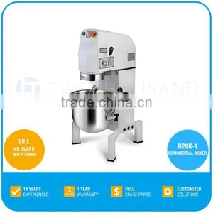 Spices and Food Mix - 20 Liters, With Timer, No Guard, CE, Belt Transmission, B20K-1 thumbnail-1