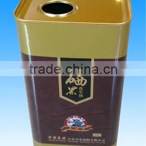 1.5L Peanut Oil Tin Can thumbnail-1