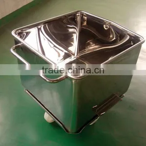 Stainless Steel Meat Trolley (Buggy, Bin, Cart) 200L TWO-piece thumbnail-1