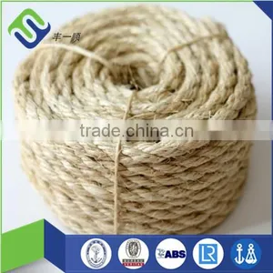 10mm Sisal Rope/jute Rope 6mm/5mm With Low Elongation thumbnail-1