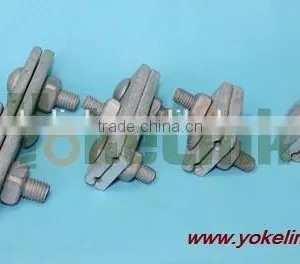 Overhead Line Straight 6462 5/8 Carriage Clamping Bolted Guy Clamp thumbnail-3