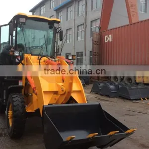 Бренд China ANSION, компактный колесный погрузчик ZL12F на 1,2 тонны для дорожного строительства thumbnail-3