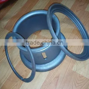 Semi-finished Product 4.33-8 Jiujiu 3pcs Forklift Steel Wheel thumbnail-1