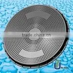 Plastic Manhole Cover, SMC, Clear Open:650mm B125 thumbnail-1